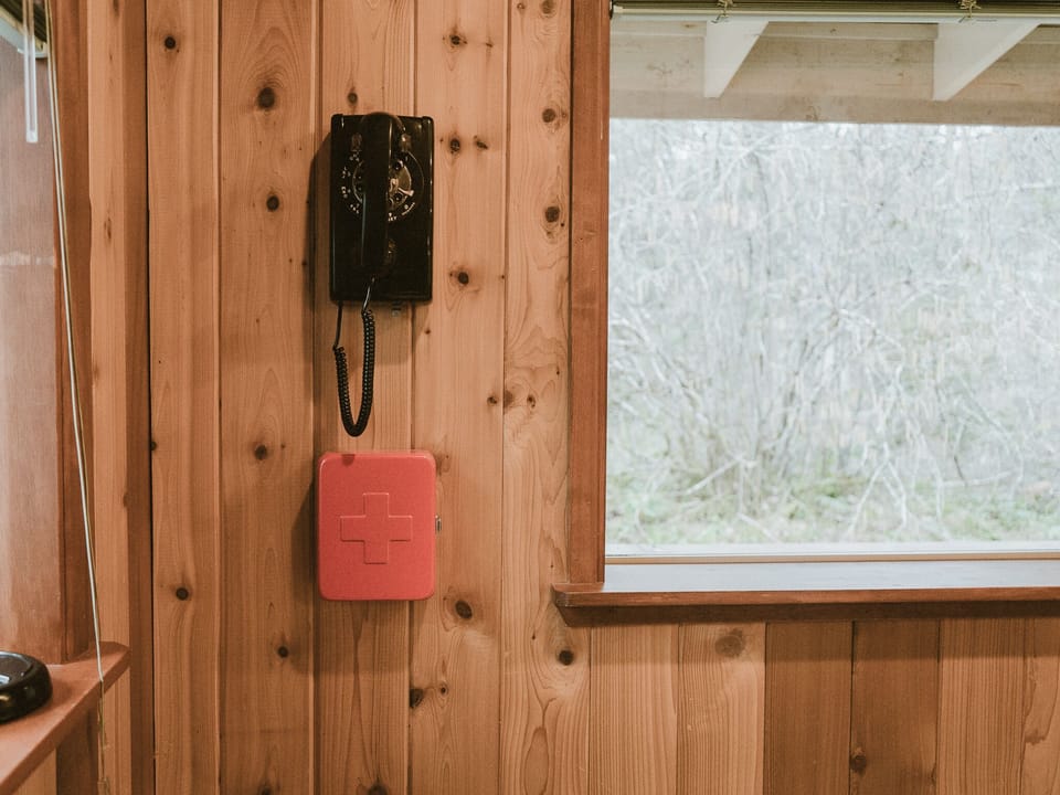 Chalet-inspired decor