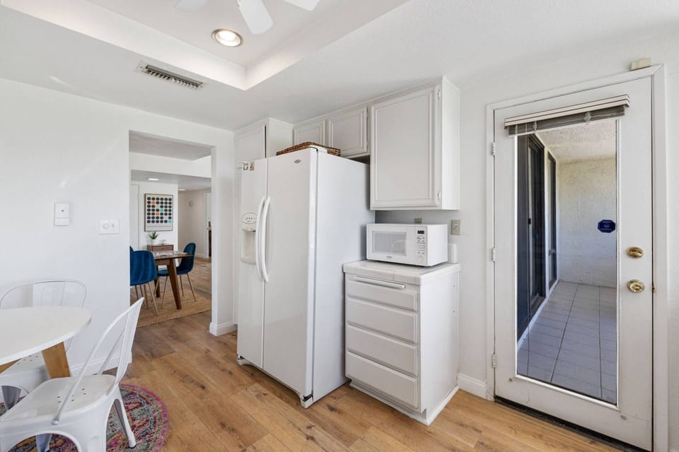 Kitchen has Access to Back Patio
