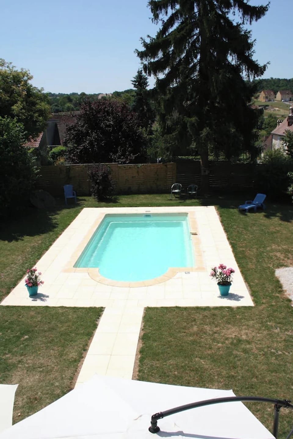 Swimming pool view