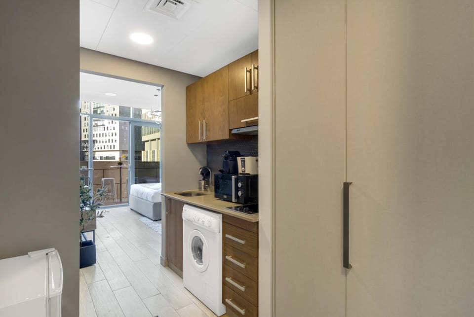 Entrance and Kitchen