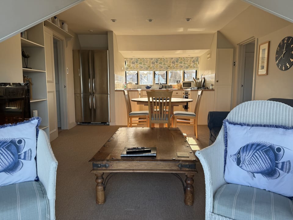 Sitting room looking towards the kitchen