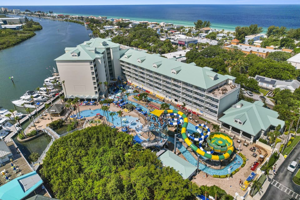 Harbourside at Marker 33, home of Splash Harbour Water Park