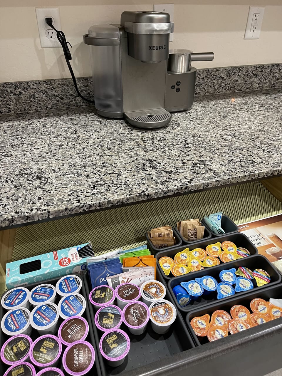 Coffee with our compliments.
