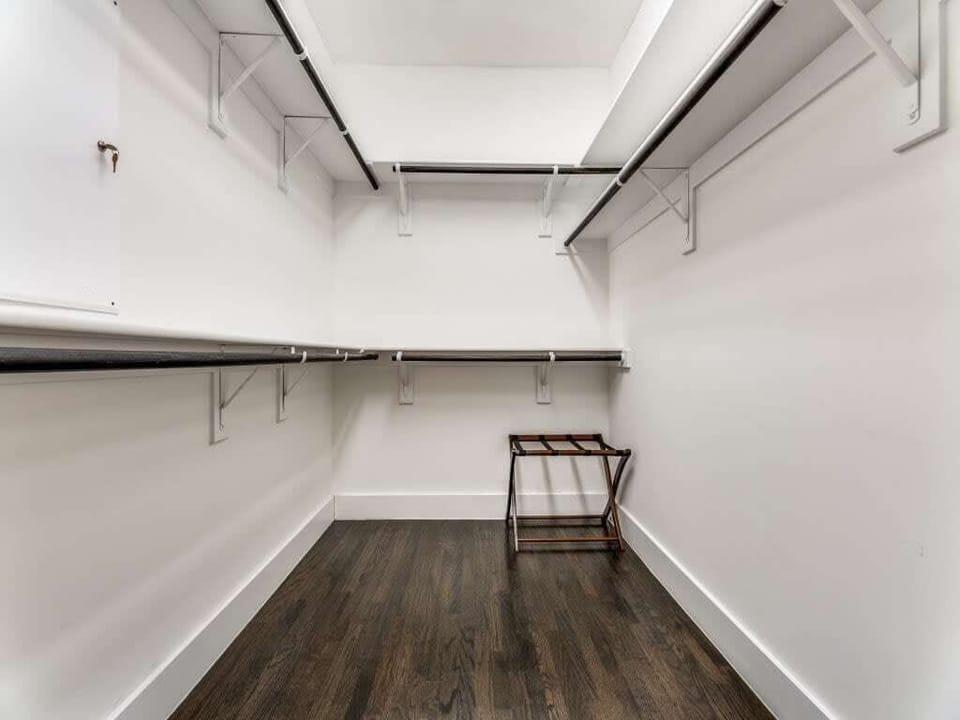Spacious Master Closet