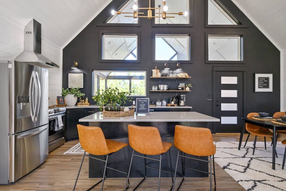 Bright, open, modern & fully stocked kitchen with luxury details and everything you need for a seamless, elevated experience and memorable getaway!