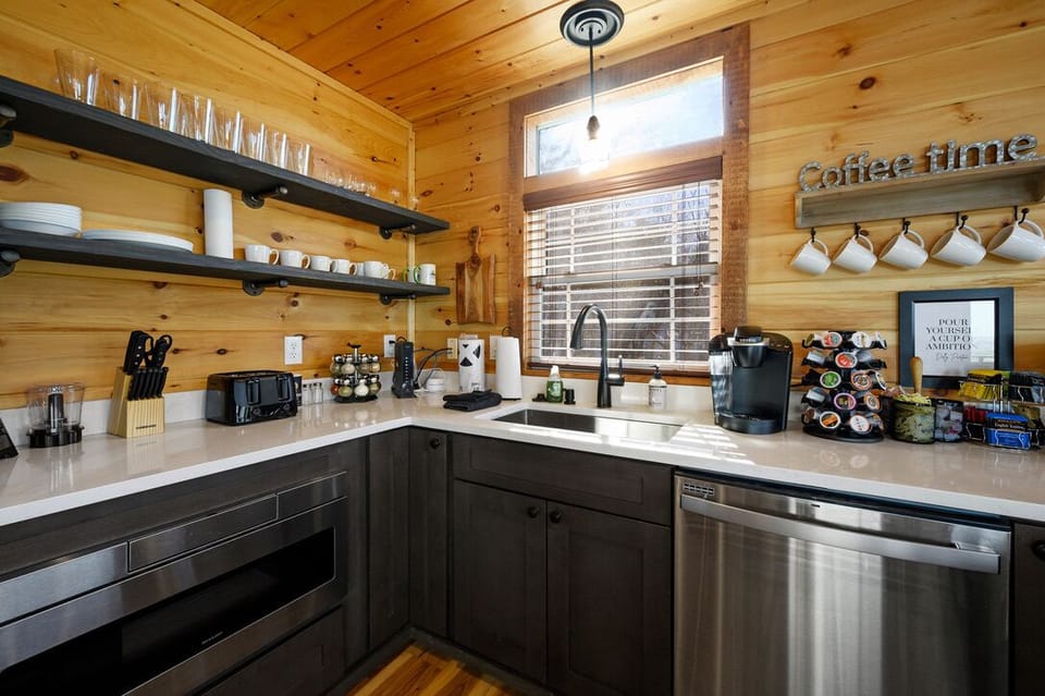 Close up of kitchen