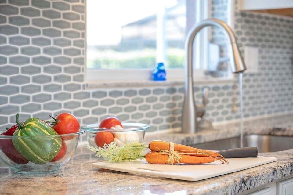 What a View to Enjoy when Doing the Dishes