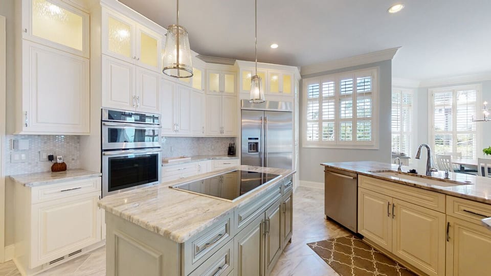Gourmet Kitchen with Jenn-air Appliances