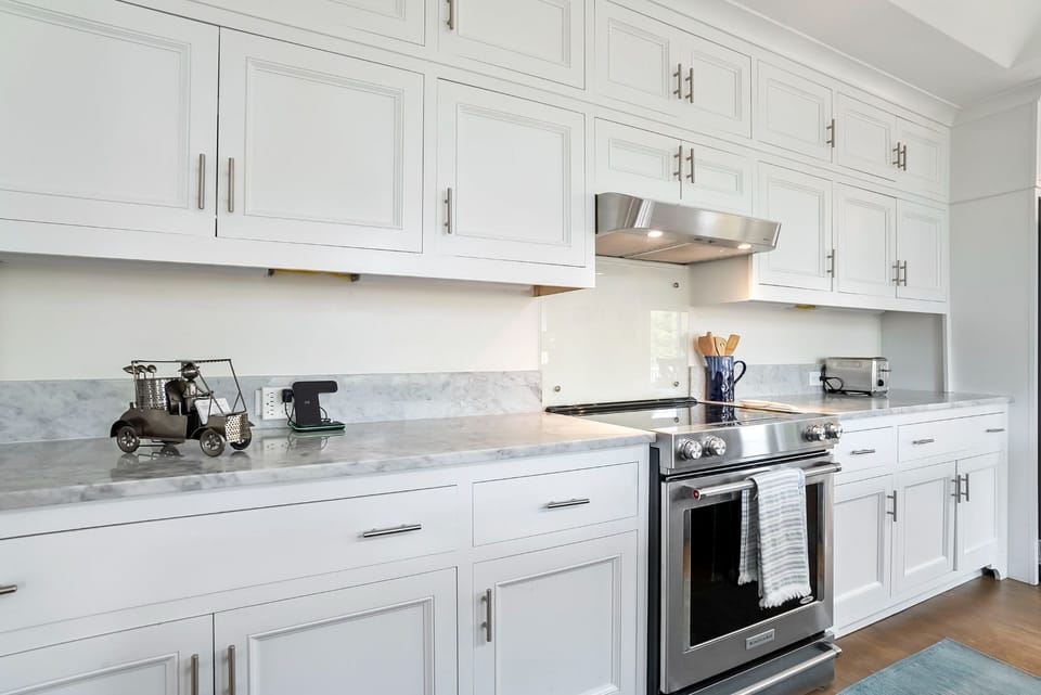 Fully stocked kitchen