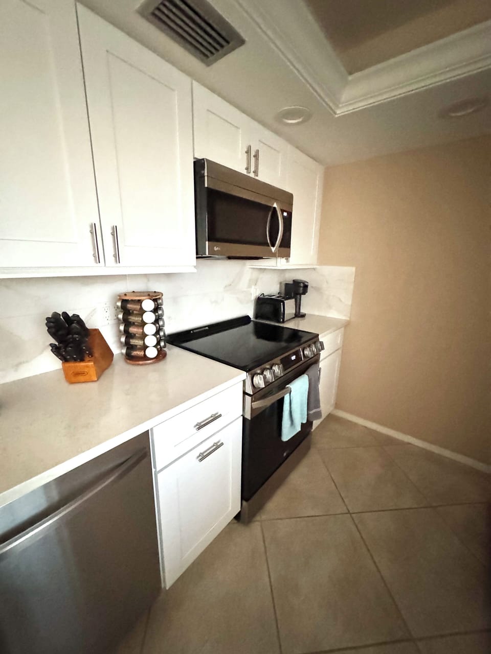 All new appliances - stove, oven, microwave, refridgerator, dishwasher and more 