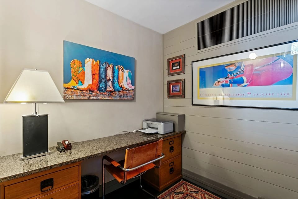 Indoors, Art, Painting, Lamp, Table Lamp