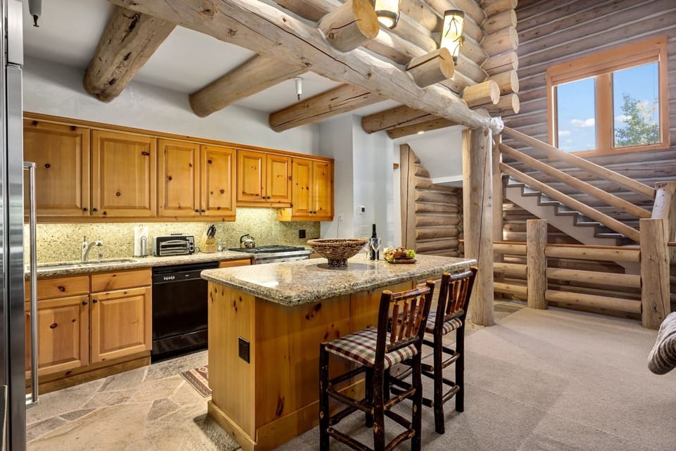 Indoors, Staircase, House, Kitchen Island, Kitchen