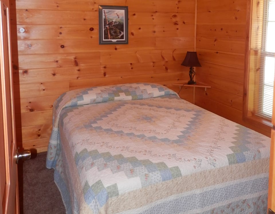 Bedroom with queen bed