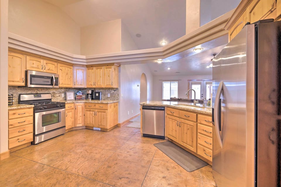Kitchen | Fully Equipped | Cooking Basics | Garbage Disposal