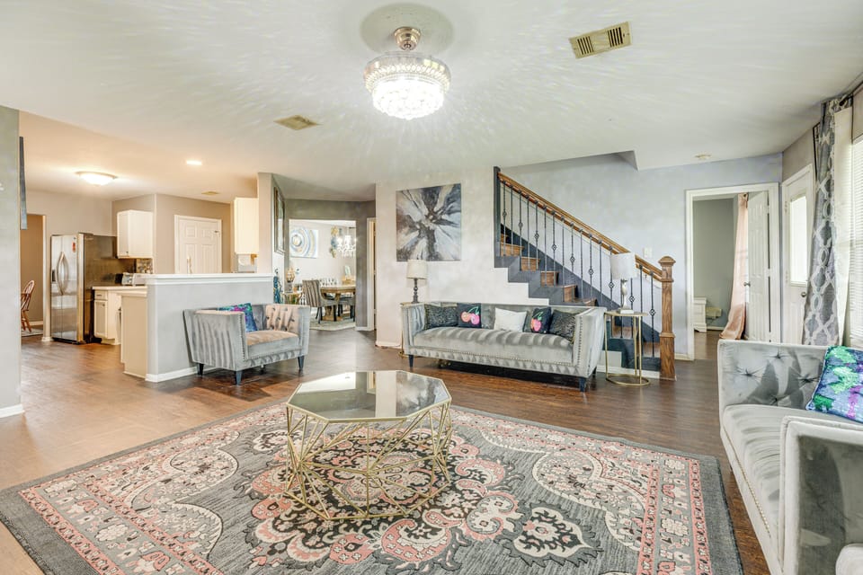 Katy Vacation Rental | 5BR | 3BA | 2,690 Sq Ft | Step-Free Access