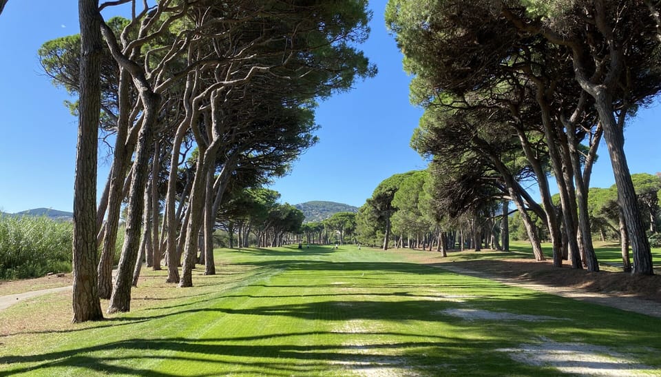 The Golf of Mandelieu “ Old Course“ only few hundreds yards away.