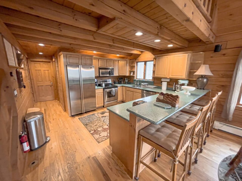 Our kitchen is fully equipped with virtually everything you need to cook, bake, and have the loveliest time with friends and family