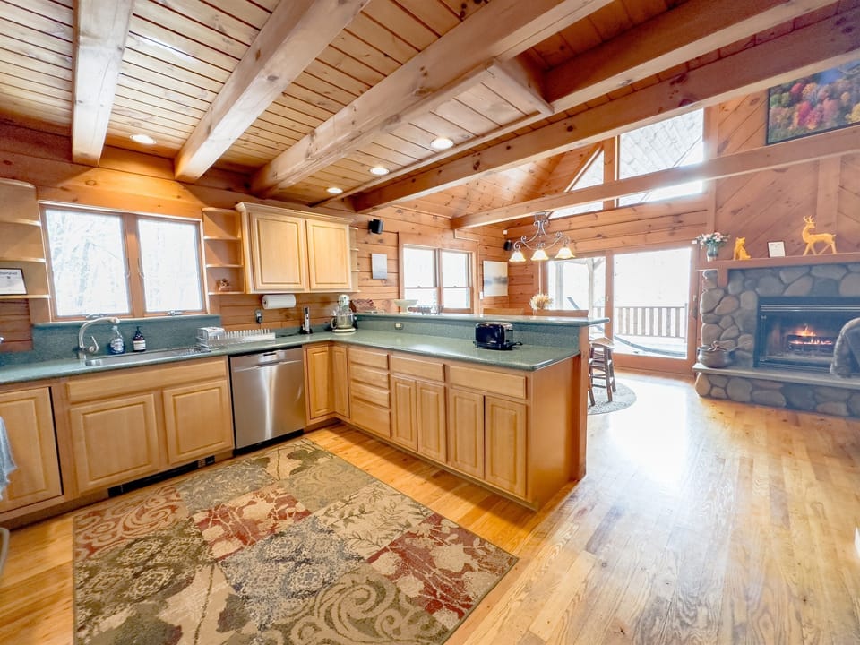 Our kitchen is fully equipped with virtually everything you need to cook, bake, and have the loveliest time with friends and family