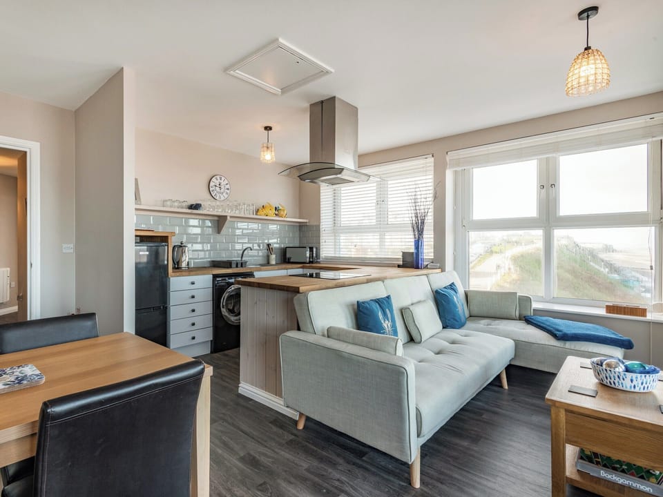 Open plan living space | The Perch - Above No. 1 Cromer Apartments, Cromer