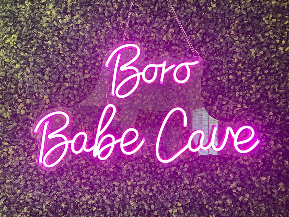 The Boro Babe Cave is ready for you!!