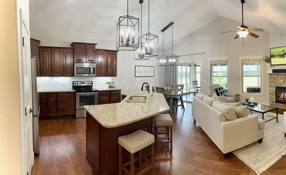 open main level floorplan