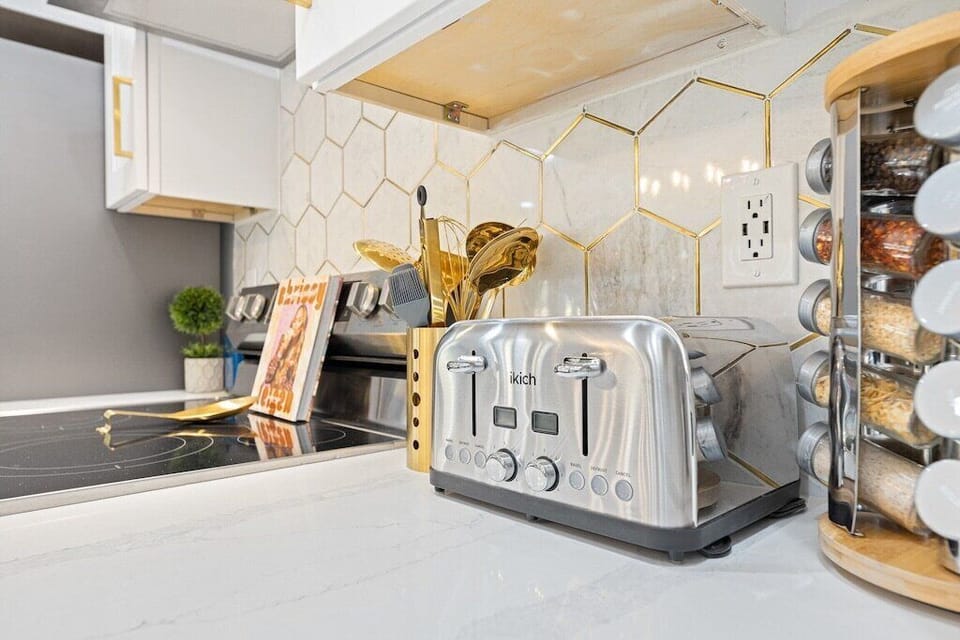 Enjoy cooking almost anything in our beautiful Chef's Kitchen!