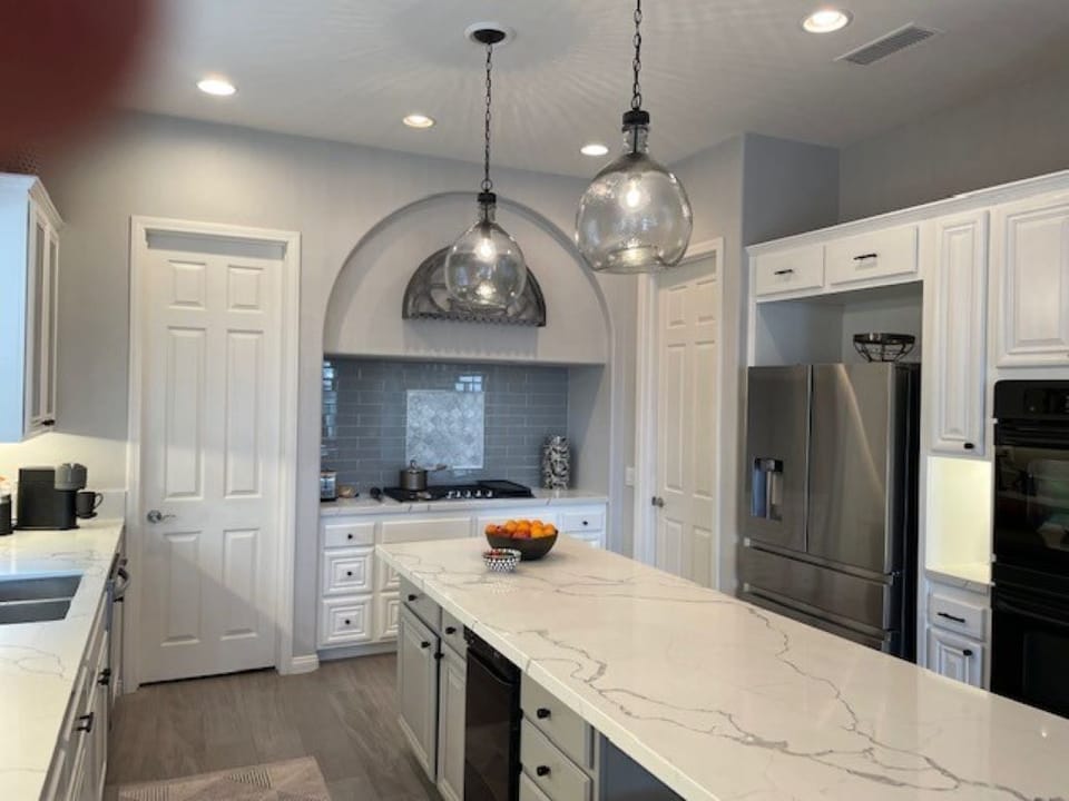 Kitchen and Access to Laundry and Pantry
