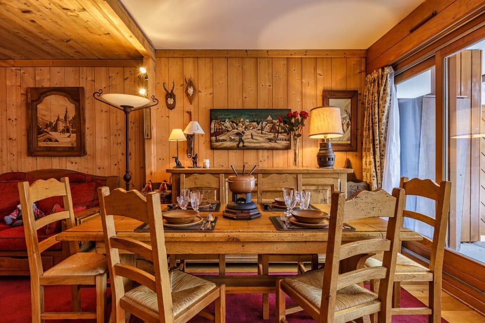 Classic family dining area