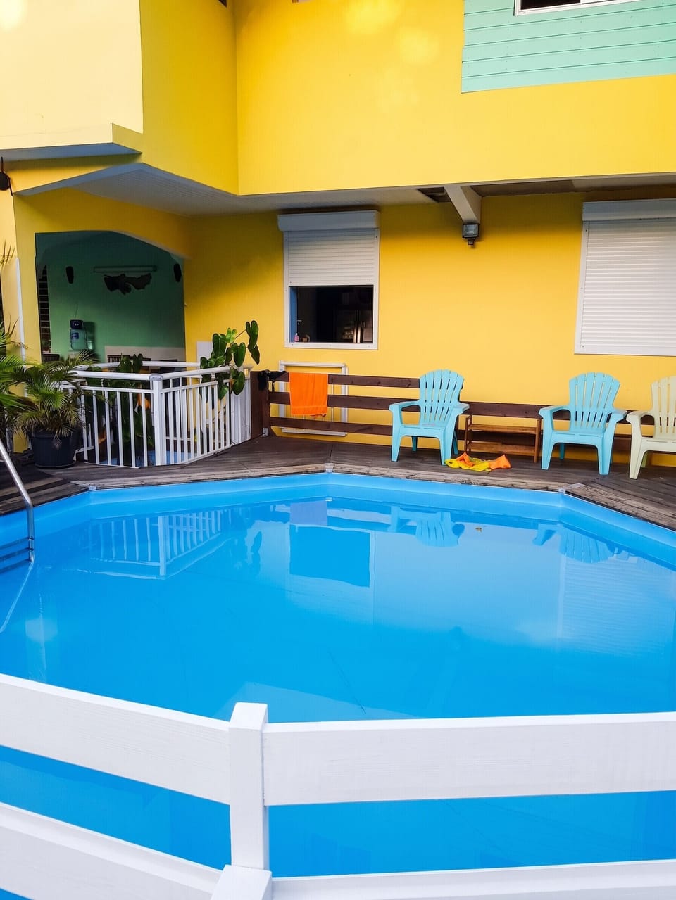 Swimming pool view