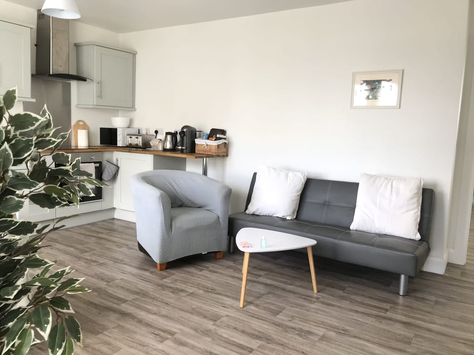 Spacious open plan living/dining/kitchen area