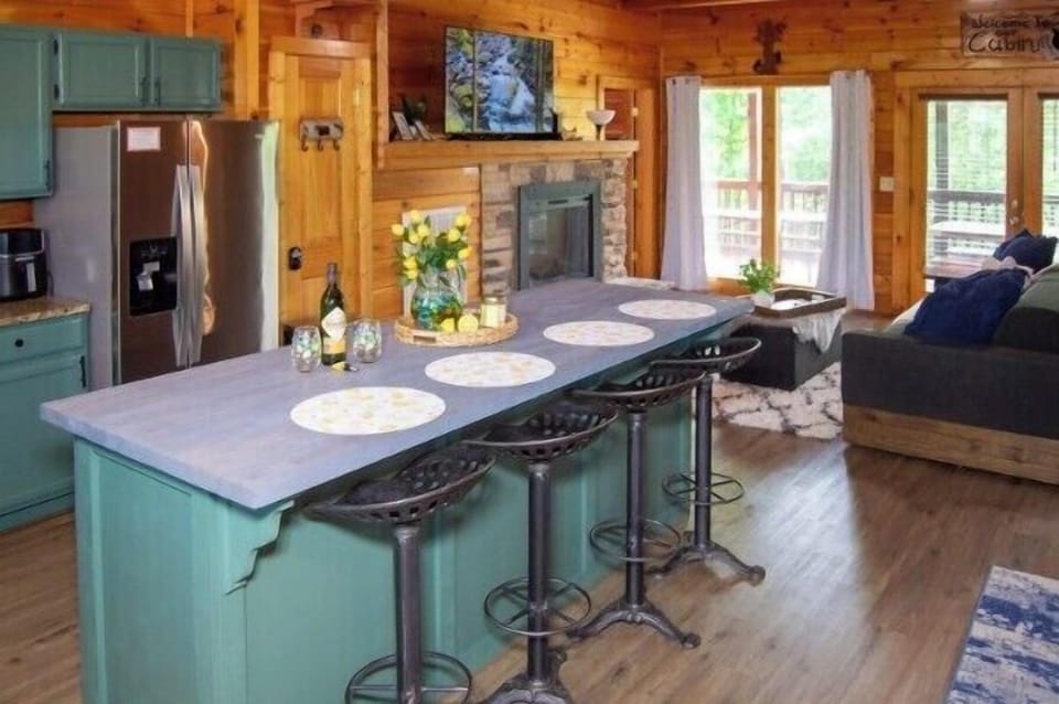 Cook comfortably in a fully stocked kitchen where family meals and group cooking come together with ease.