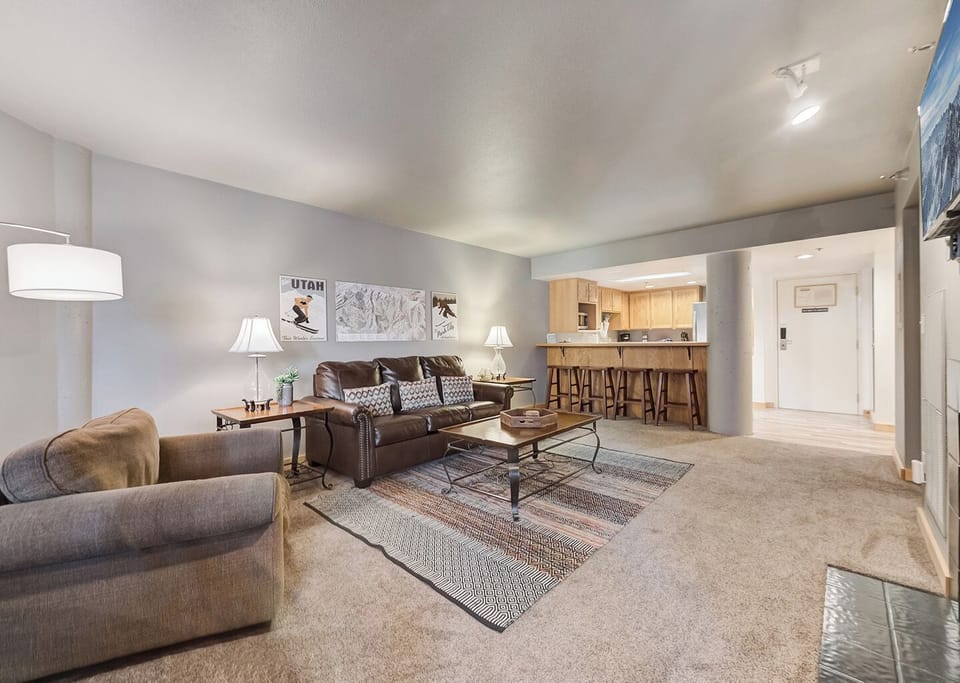 Living Area with Sleeper Sofa