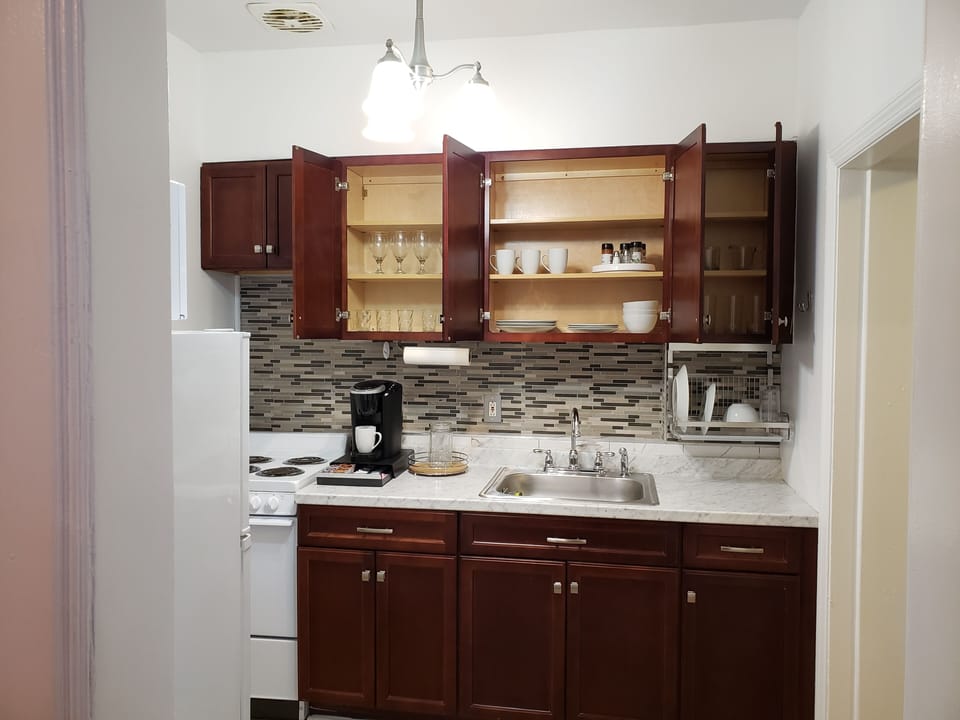Fully Stocked Kitchen for your cooking needs 