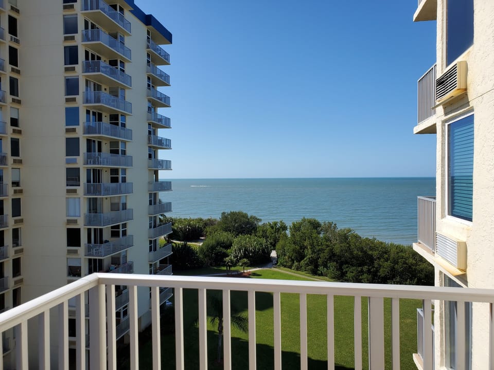View from patio