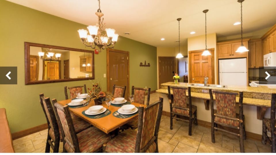 Premier kitchen and dining area