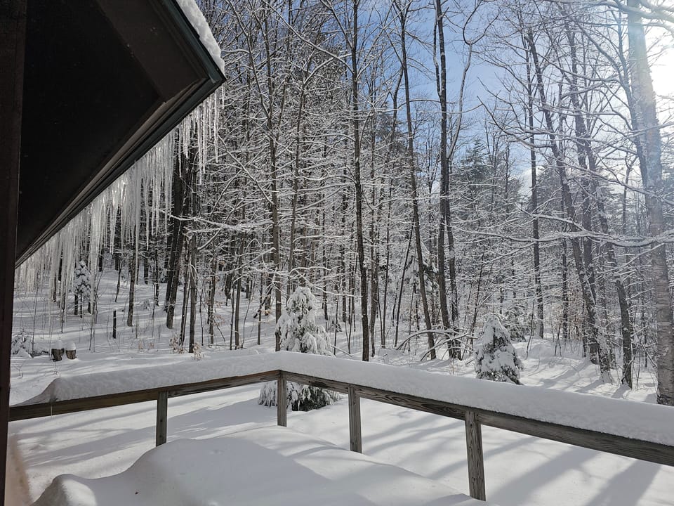 Winter scene of Deck