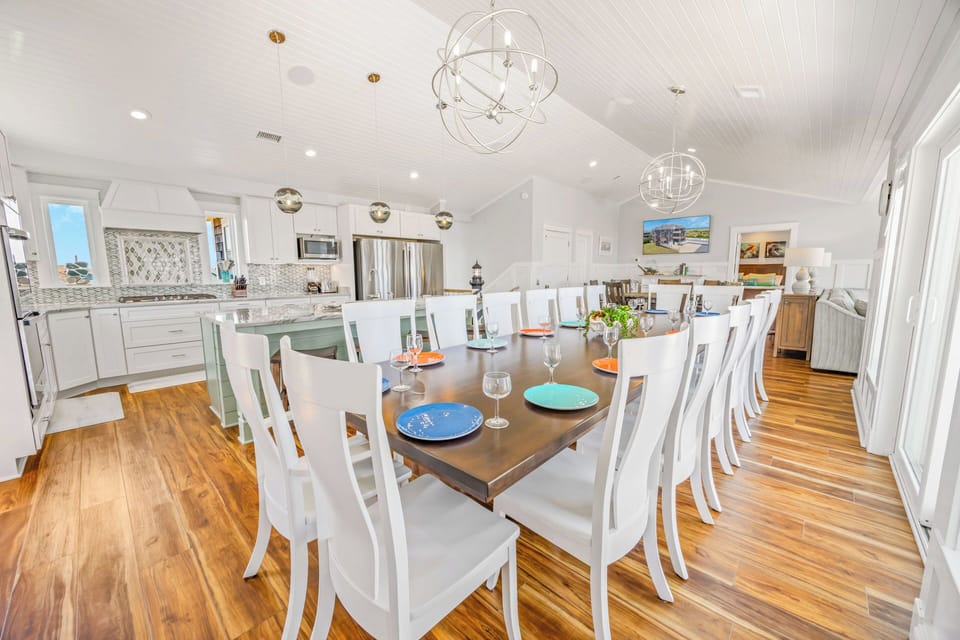 Surf or Sound Realty - 990 - Dawn Treader - Dining Area -3