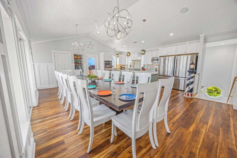Surf or Sound Realty - 990 - Dawn Treader - Dining Area -2