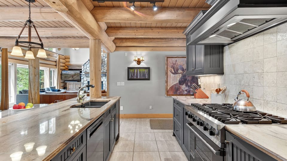 Spacious kitchen