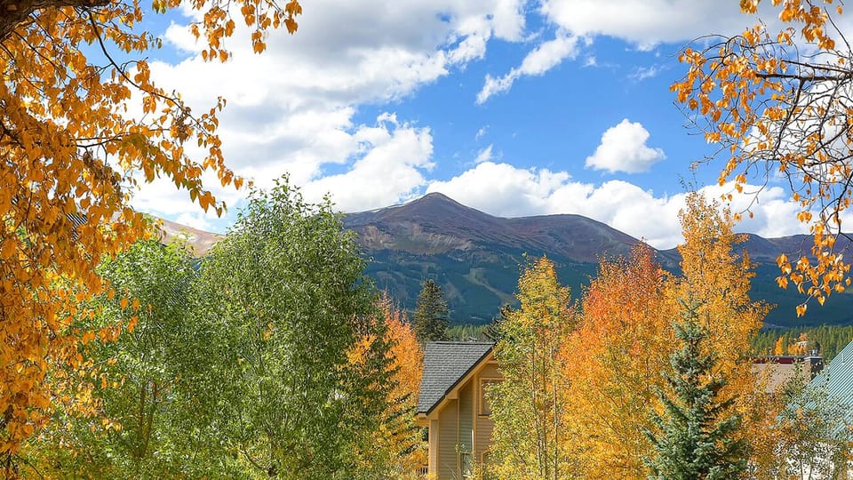 View of Peak 8 from the deck