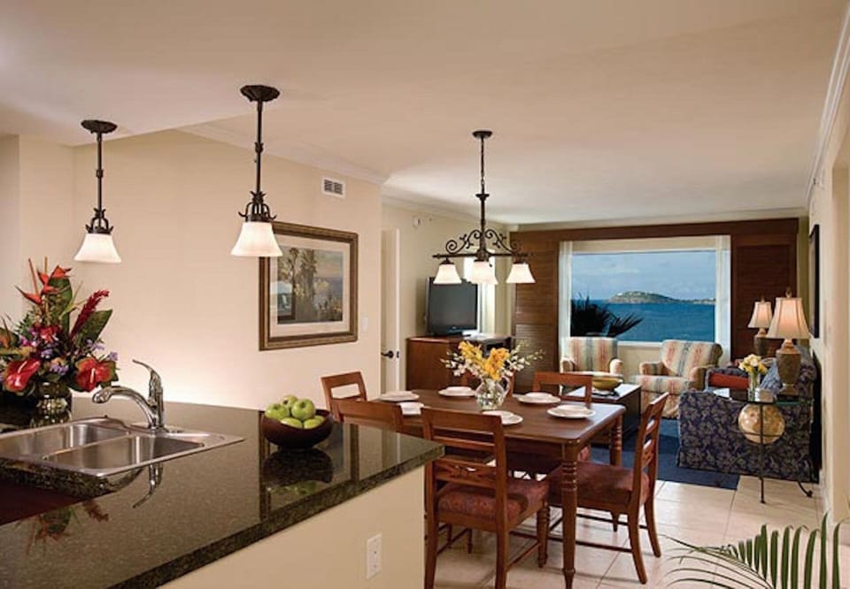 Resort is ocean front, room views will vary depending upon villa availability.  