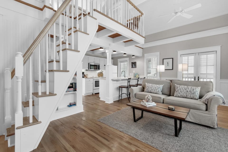 Architecturally Design Stairway for maximizing living space