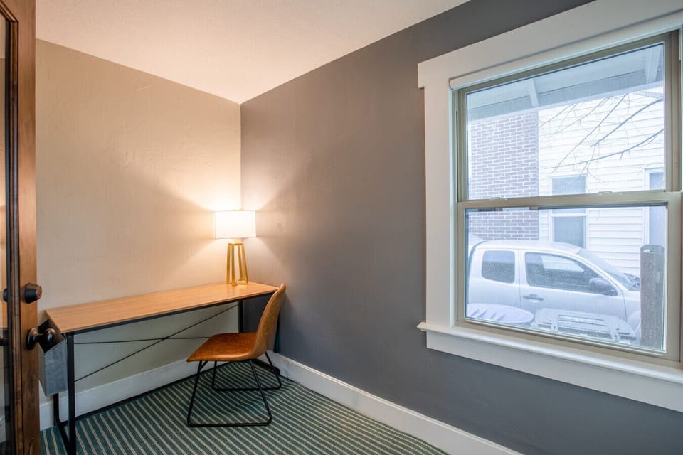Workspace perfect for digital nomads
