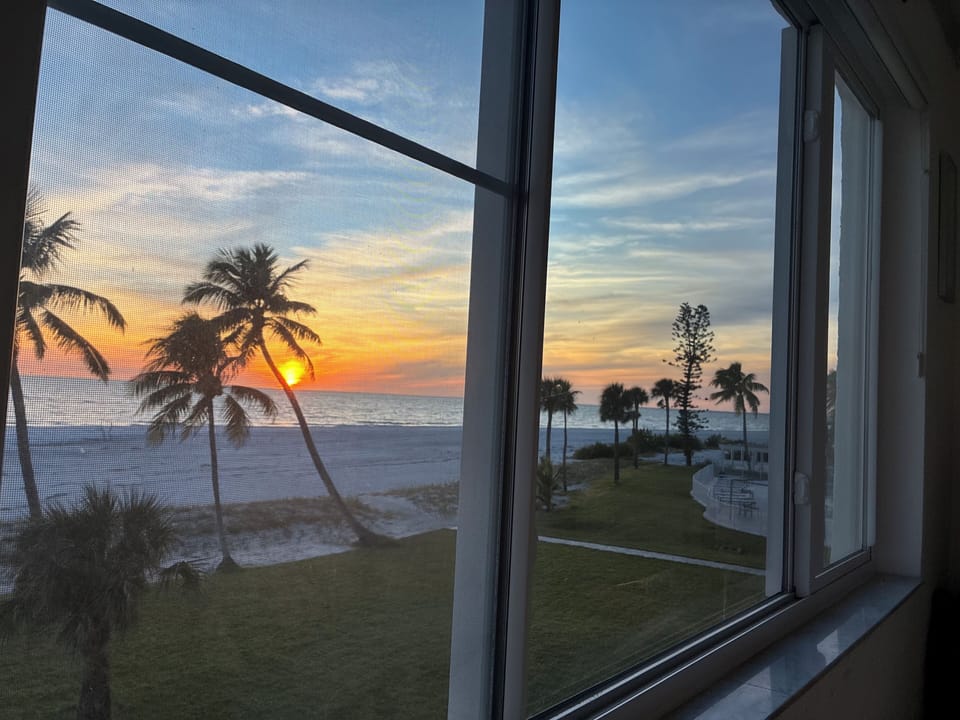 View from master bedroom.