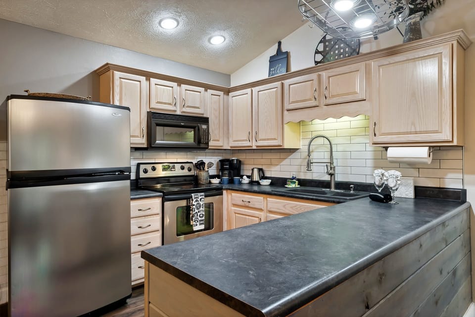 Full of all your culinary needs, this kitchen has it all
