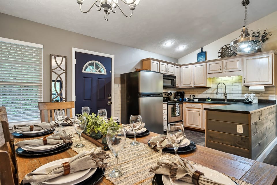 All are welcome in this kitchen full of food and fun.
