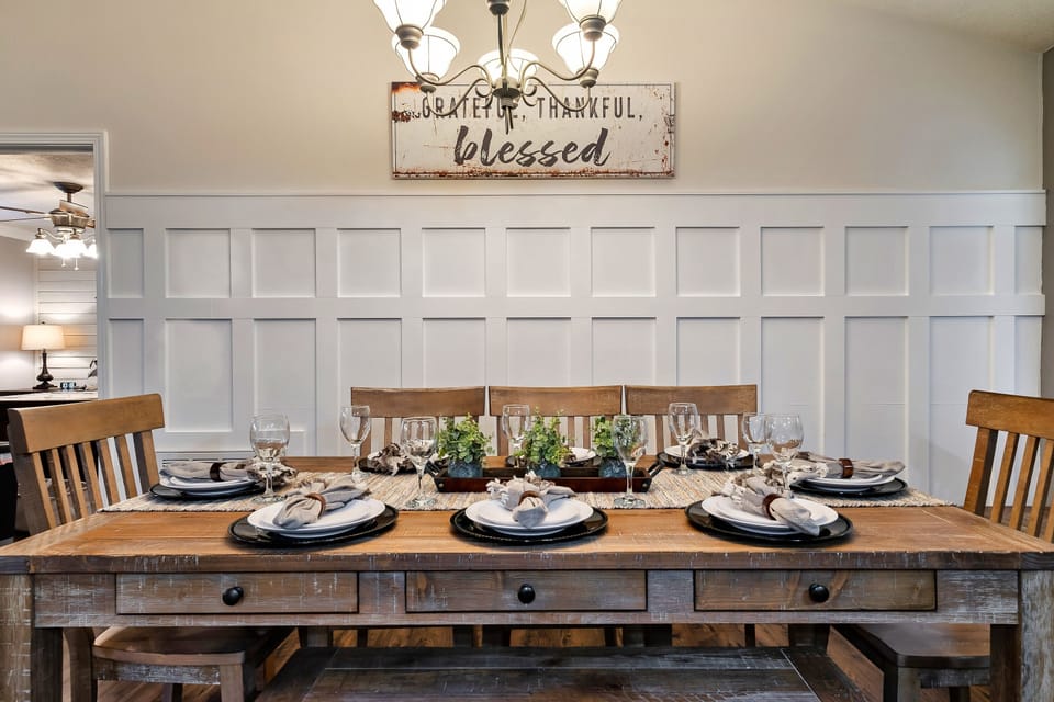 The place for laughter and food. Where memories are made and stories are shared.