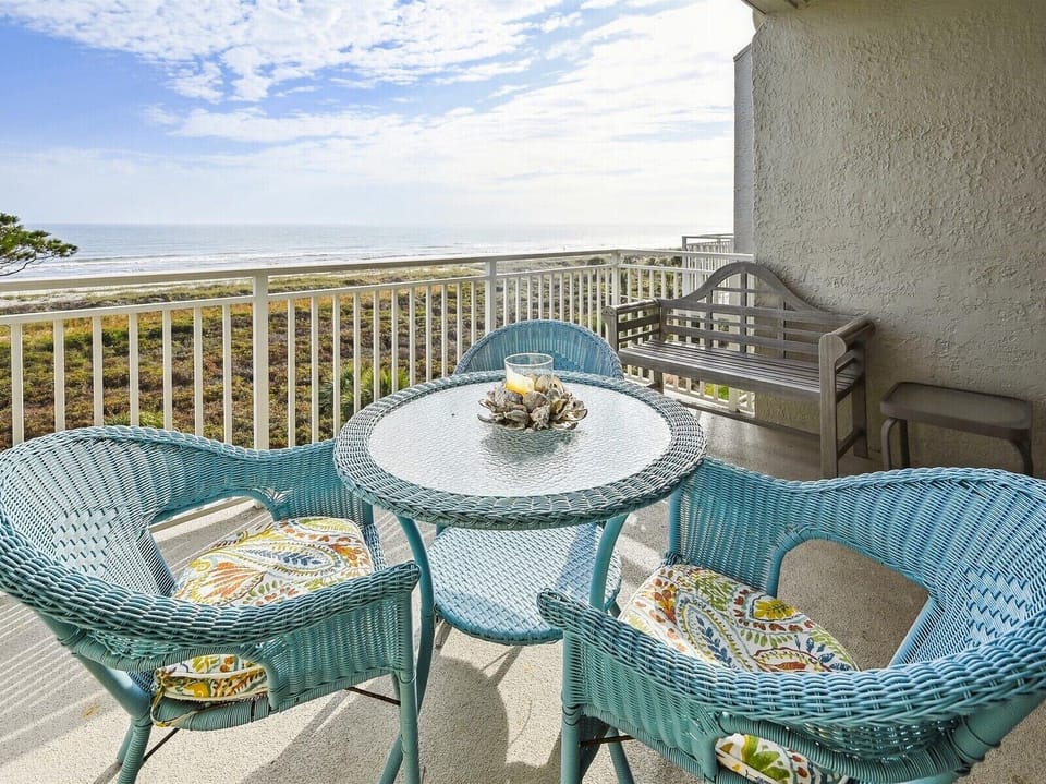 Beautiful Direct Ocean Front Views from 5th Floor Balcony at 506 Shorewood