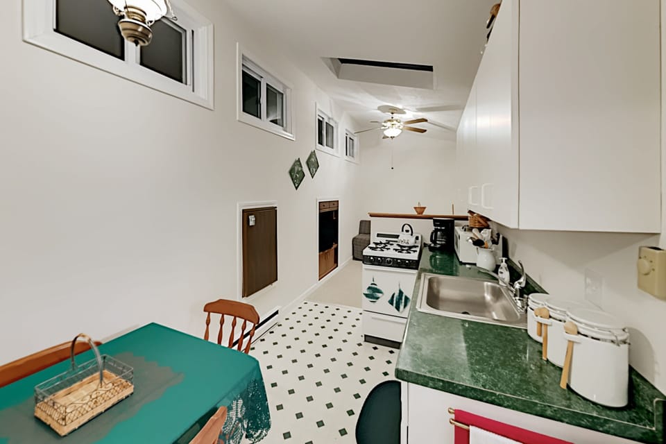 Suite over the garage is comfortable and private