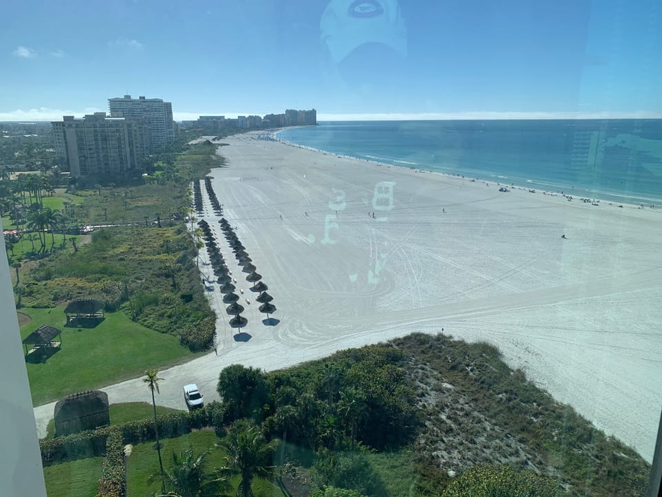 DR / Kitchen unobstructed view of Island and Marco Beach!